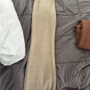 American Eagle Outfitters Brown Ribbed Knit